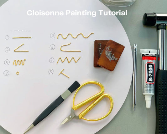 Getting Started with Cloisonné Painting: A Fun & Relaxing Craft for Beginners