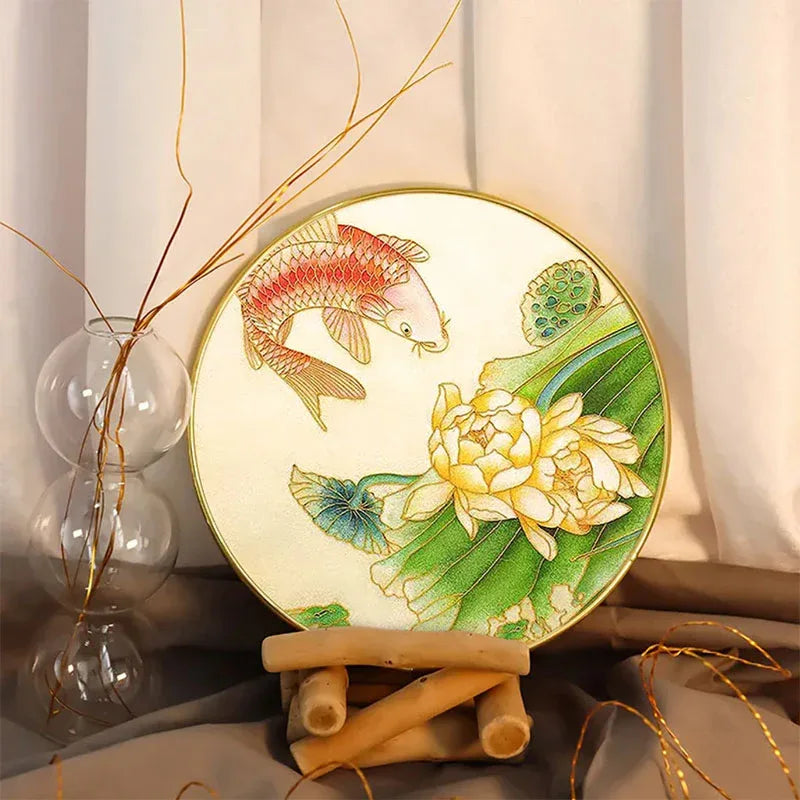 Koi Fish Cloisonné Kit Beginner Friendly DIY Kit - OrientCrafted
