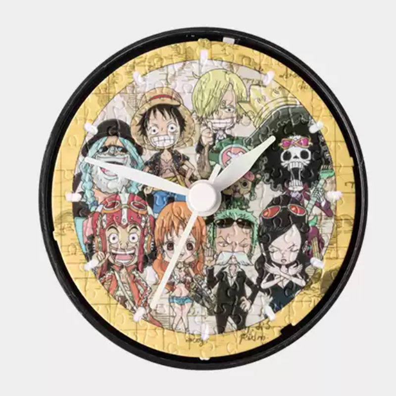 One Piece 3D Puzzle Clock Handmade Assembly Creative Gift - OrientCrafted