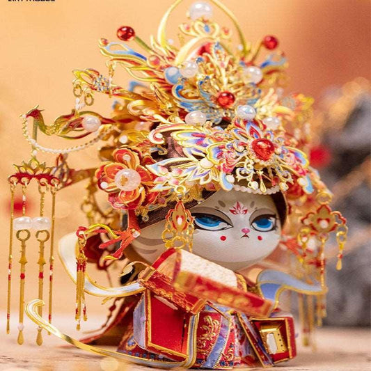 Meow Emperor 3D Metal Puzzle Kit Handmade Toy & Gift - OrientCrafted