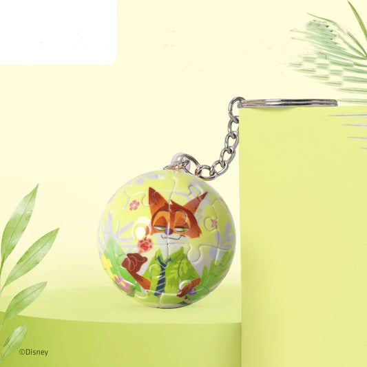 Disney 3D Sphere Keychain Puzzle 24 Pieces - OrientCrafted