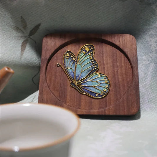 Beginner Butterfly Coaster Cloisonné Kit - OrientCrafted