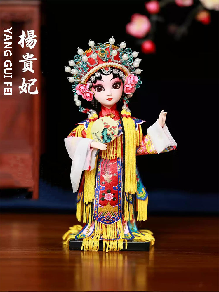 Silk Doll Chinese Traditional Souvenir Figurine