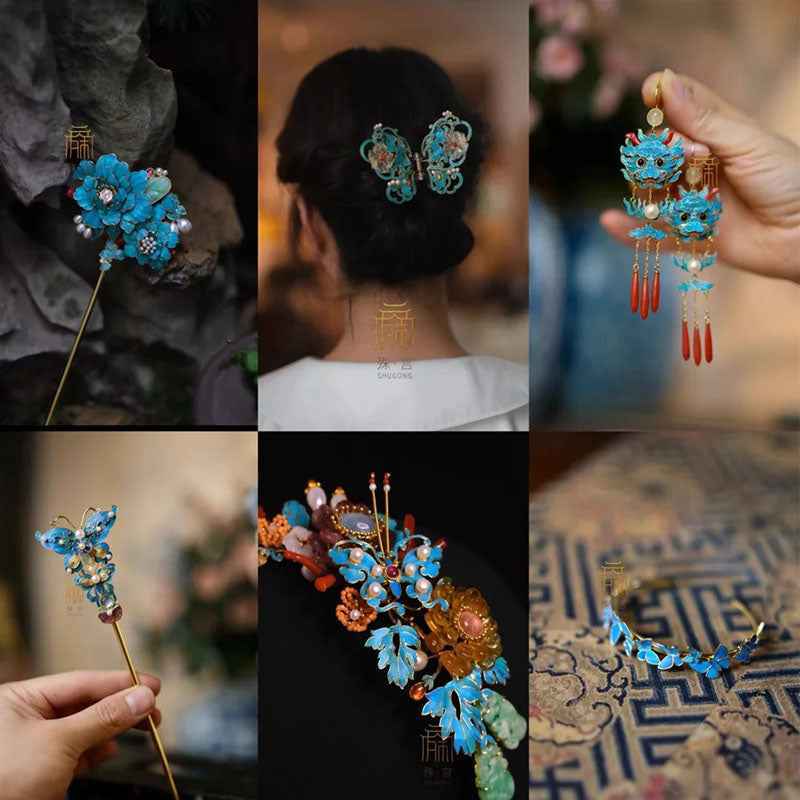 How to Style Cloisonné Jewelry: Adding a Touch of Tradition to Modern Fashion - OrientCrafted