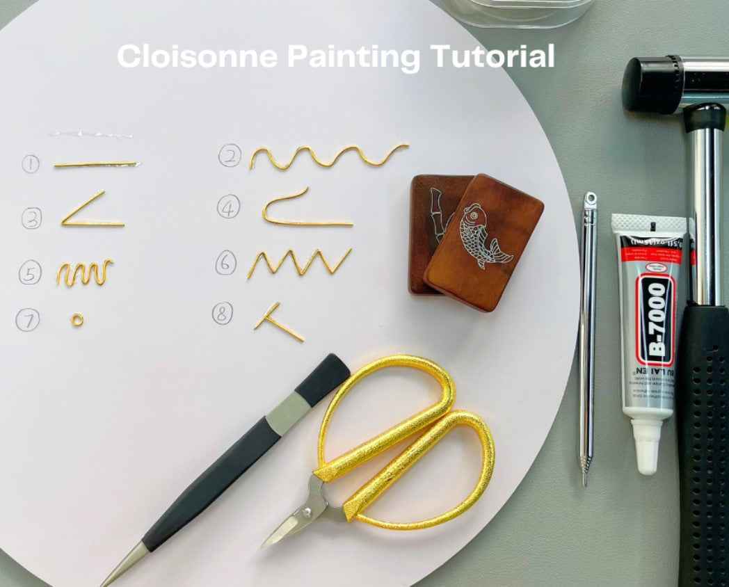 Getting Started with Cloisonné Painting: A Fun & Relaxing Craft for Beginners - OrientCrafted