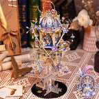 Romeo and Juliet with Lighting Musix Box Set 3D Metal Puzzle - OrientCrafted