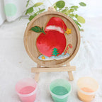 Christmas Cloisonné Enamel Coaster DIY Kit – Handmade Holiday Craft Set - OrientCrafted