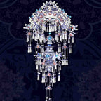 Porcelain Tiara 3D Puzzle Collectible Metal Model Kit - OrientCrafted