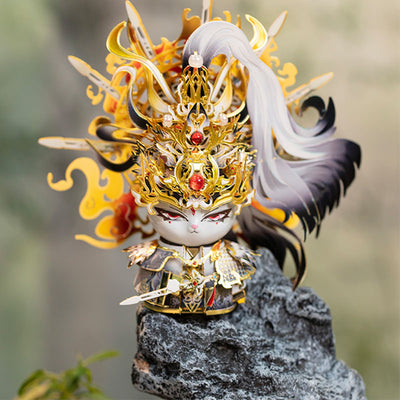 Meow Emperor 3D Metal Puzzle Kit Handmade Toy & Gift - OrientCrafted