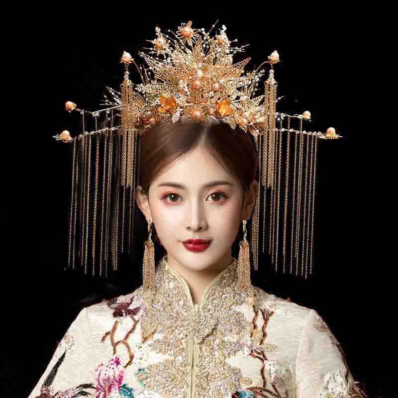 Handmade Phoenix Coronet Crown Hair Accessory - OrientCrafted