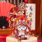 Couple Meow 3D Metal Puzzle Kit Handmade Toy & Gift - OrientCrafted