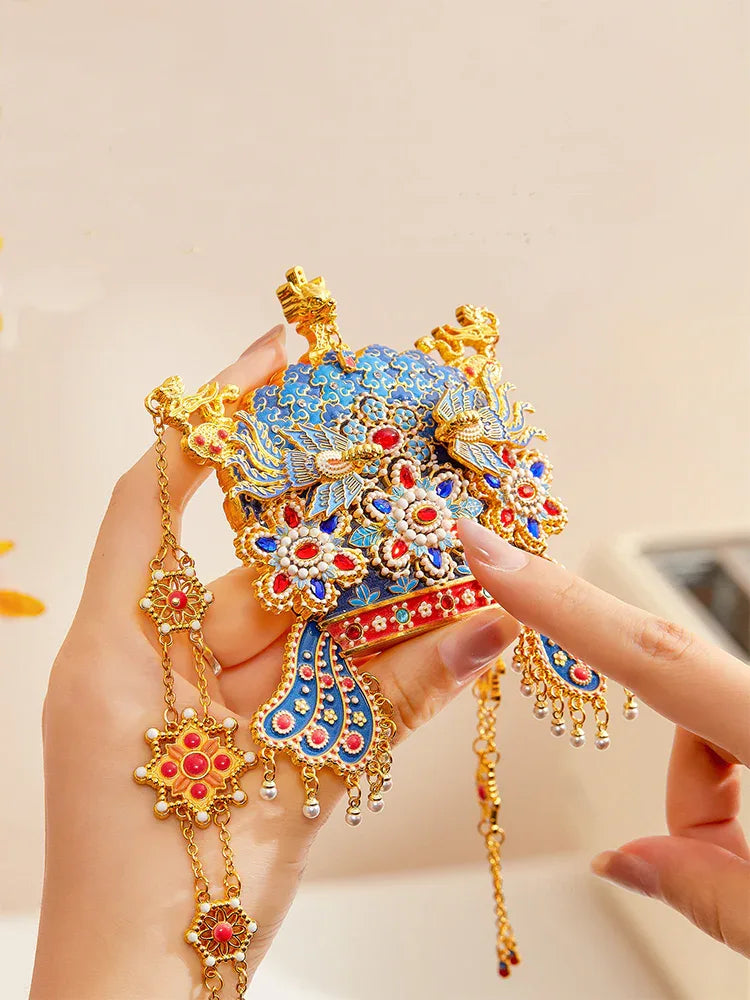 Phoenix Crown 3D Fridge Magnet Gift - OrientCrafted