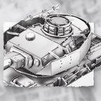 1:48 Panzer IV Tanks H 3D Puzzle Model - OrientCrafted