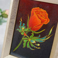 Rose Cloisonné Enamel Painting DIY Kit - OrientCrafted