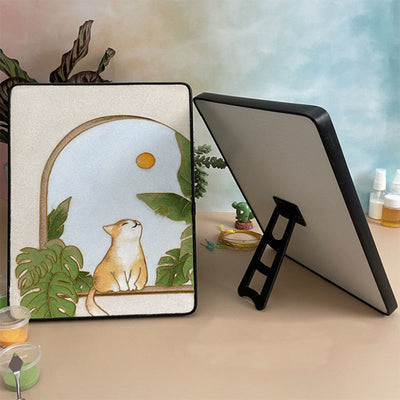 Cute Cat Cloisonné Enamel DIY Kit-Simple - OrientCrafted