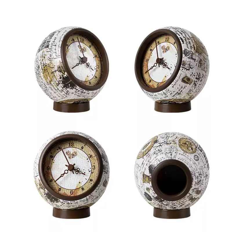 145-Piece 3D Creative Desk Clock Puzzle | Desktop Clock Sculpture - OrientCrafted