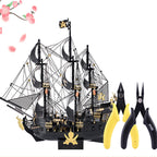 The Black Pearl 3D Puzzle Metal Model - OrientCrafted