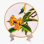 Loquat and Tit Cloisonné Enamel DIY Kit - OrientCrafted