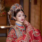 Luxury Handmade Phoenix Crown Hair Accessory - OrientCrafted