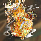 Flying Pipa 3D Metal Puzzle Model DIY Kit - OrientCrafted