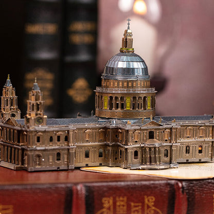 St. Paul's Cathedral 3D Metal Building Puzzle - OrientCrafted