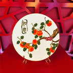 Golden Persimmon Cloisonné Sand Painting DIY Kit - OrientCrafted