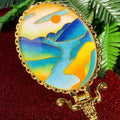Mirror Cloisonné Kit Painting DIY Handmade Kit - OrientCrafted