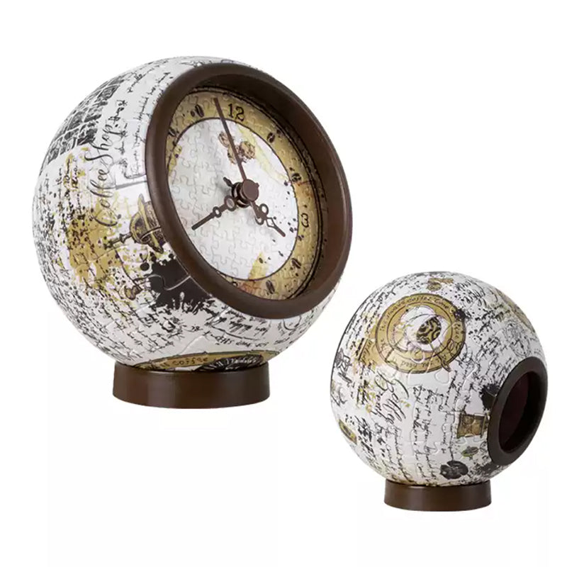 145-Piece 3D Creative Desk Clock Puzzle | Desktop Clock Sculpture - OrientCrafted
