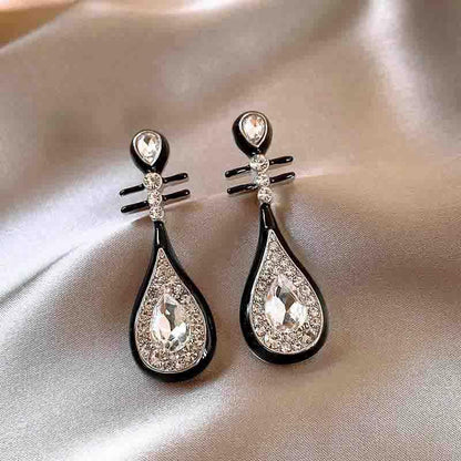 Handcrafted Cloisonné Pipa Earrings - OrientCrafted