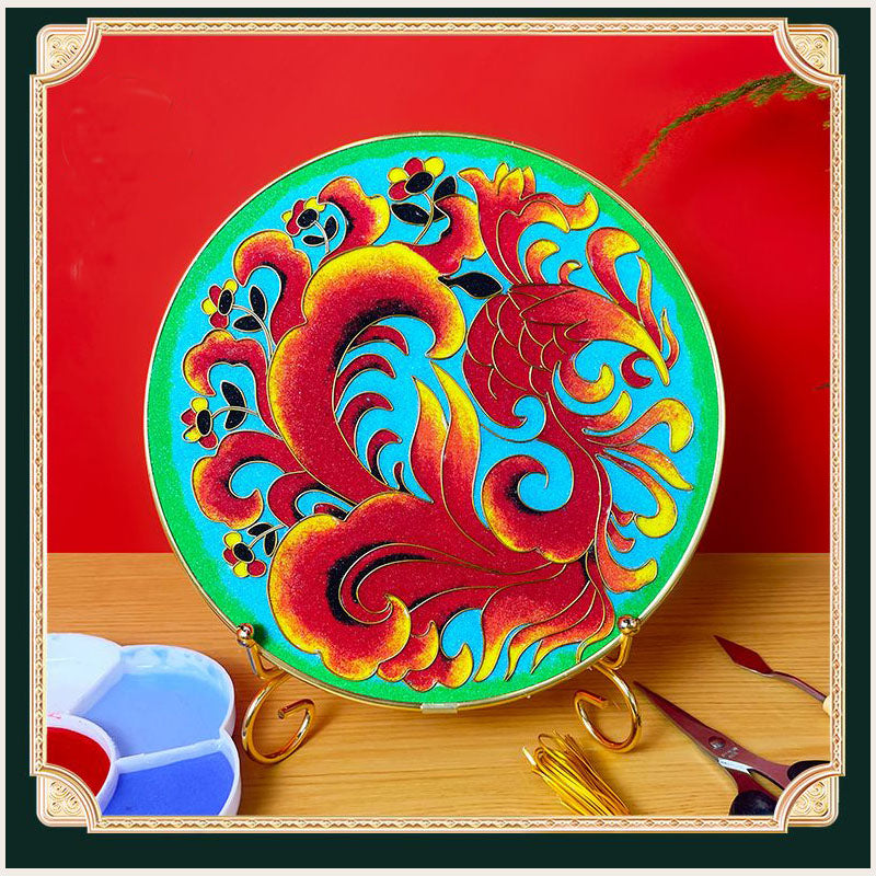 Beginner Cloisonné Enamel DIY Kit - OrientCrafted