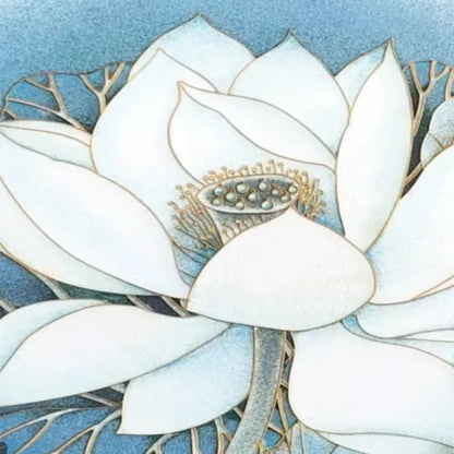 Lotus Flower Cloisonné Enamel DIY Kit