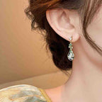 Pipa Earrings Handcrafted Cloisonné - OrientCrafted