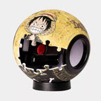 One Piece 3D Puzzle Clock Handmade Assembly Creative Gift - OrientCrafted