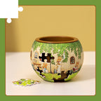 80-Piece Succulent Plant Puzzle | Small Flower Pot - SMART Gugu Mouse's Happy Book Club - OrientCrafted