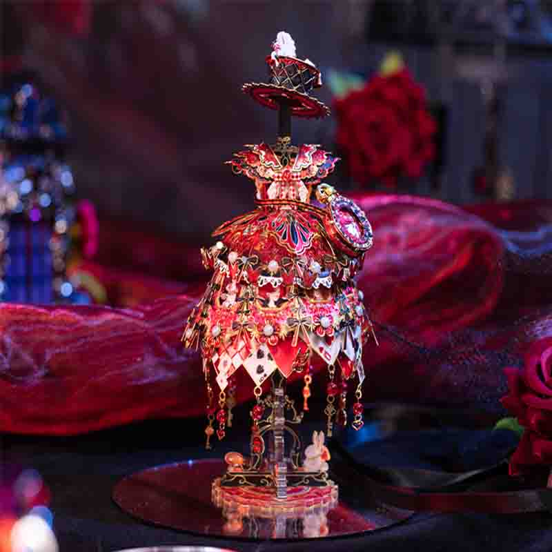 Wedding Dress Lolita 3D Metal Puzzle Model Kit - OrientCrafted