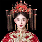 Handmade Phoenix Coronet Crown Hair Accessory - OrientCrafted