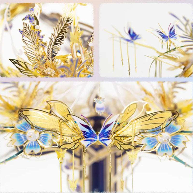 Elf's Crown Metal Puzzle 3D Model Assembly Gift DIY - OrientCrafted