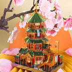 3D Metal Puzzle Traditional Chinese Architectural Model - OrientCrafted