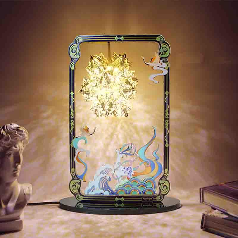 Deer Night Light DIY Metal Puzzle Model Kit - OrientCrafted