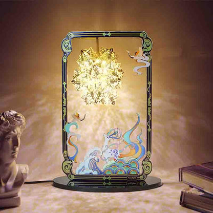Deer Night Light DIY Metal Puzzle Model Kit - OrientCrafted