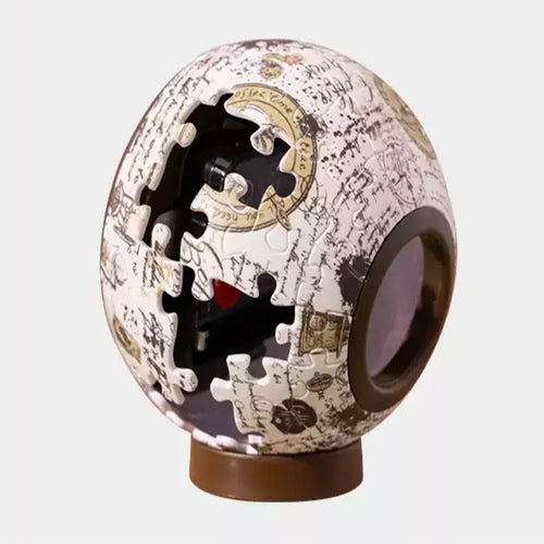 145-Piece 3D Creative Desk Clock Puzzle | Desktop Clock Sculpture - OrientCrafted