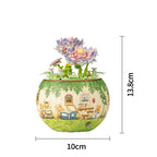 80-Piece Succulent Plant Puzzle | Small Flower Pot - SMART Gugu Mouse's Happy Book Club - OrientCrafted