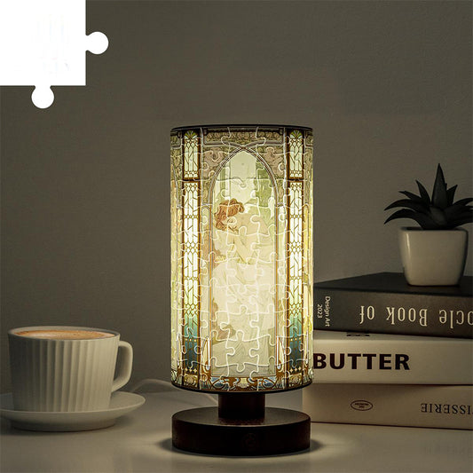 160-Piece Artistic Column Lamp Puzzle | 3D Decorative and Functional Gift