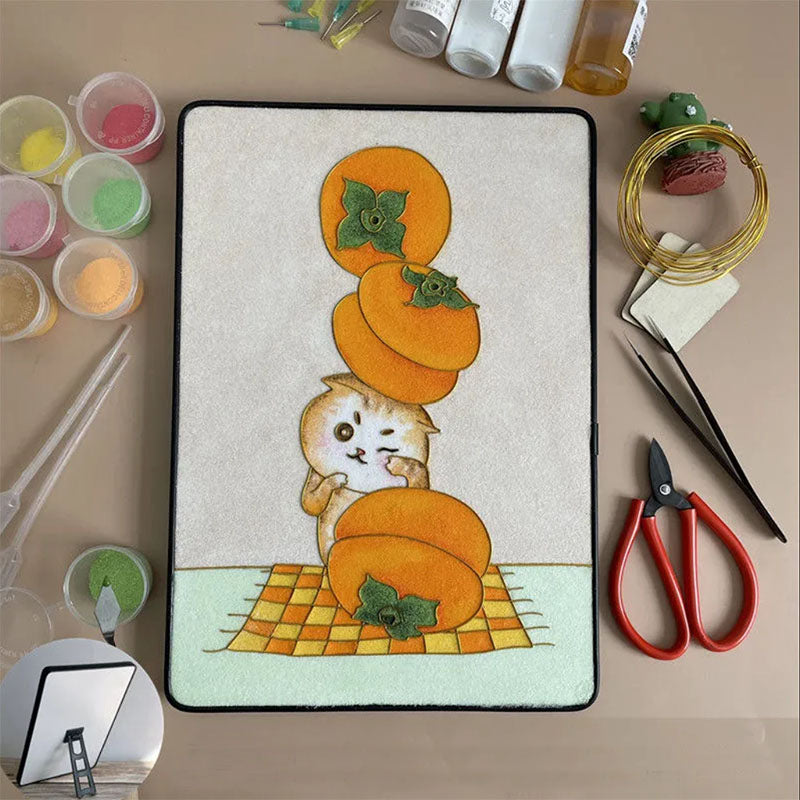 Cute Cat Cloisonné Enamel DIY Kit-Simple - OrientCrafted