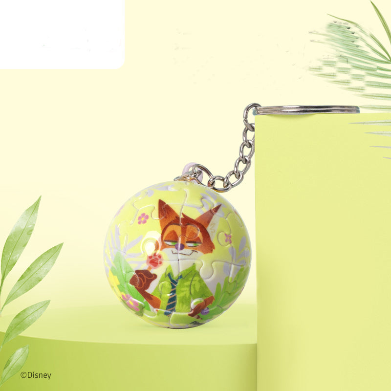 Disney 3D Sphere Keychain Puzzle 24 Pieces - OrientCrafted