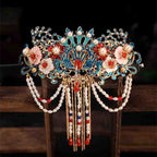 Luxury Handmade Phoenix Crown Hair Accessory - OrientCrafted