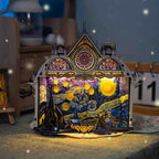 Vincent Van Gogh Starry Night 3D Metal Puzzle Model Kit - OrientCrafted