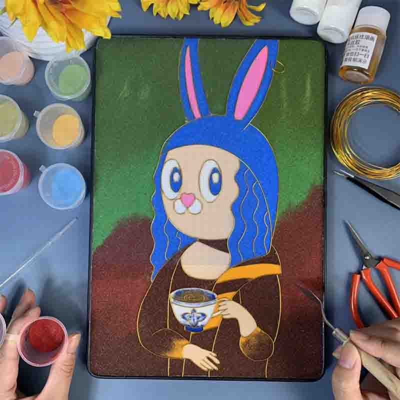 World Famous Masterpieces Cloisonné Enamel Painting DIY Kit - OrientCrafted
