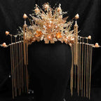 Handmade Phoenix Coronet Crown Hair Accessory - OrientCrafted