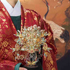 Nine Dragons And Nine Phoenix Crown Crown 3D Puzzle Kit - OrientCrafted